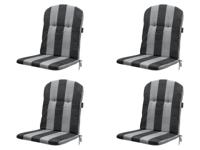 Kuip hoog ca. 96x45 cm Alice grey (4 stuks) Madison - Madison