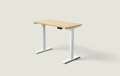 Desktronic HomePro bureau Wit / Eiken / 120x60 cm