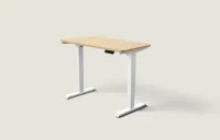 Desktronic HomePro bureau Wit / Eiken / 120x60 cm