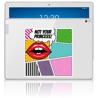 Lenovo Tab P10 Leuke Siliconen Hoes Popart Princess