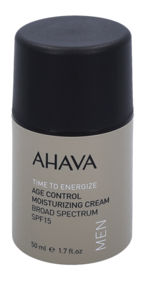 Ahava Men T.T.E. Age Control Moisturizing Cream SPF15 50ml Vochtinbrengende crème Ahava Men T.T.E. Age Control Moisturizing Cream SPF15 50ml Vochtinbrengende crème