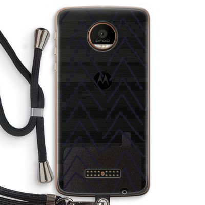Marrakech Arrows: Motorola Moto Z Force Transparant Hoesje met koord