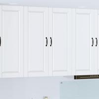 Keukenkast met plank Wit 80 x 31 x 100 cm Bewerkt hout