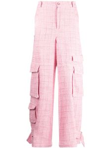 GCDS pantalon Ultracargo à coupe ample - Rose