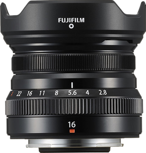Fujifilm FUJINON XF16mmF2.8 R WR MILC Groothoeklens Zwart