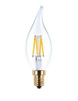 Segula 55206 LED-lamp Energielabel F (A - G) E14 Kaars windlicht 3 W = 26 W Warmwit (Ø x l) 35 mm x 112 mm 1 stuk(s)
