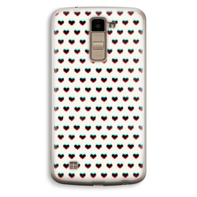 Hartjes: LG K10 (2016) Transparant Hoesje