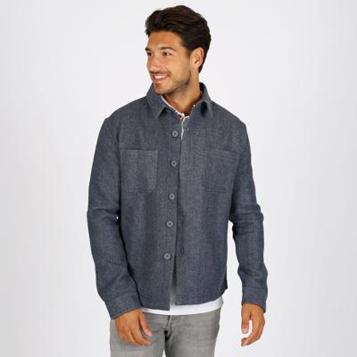 Heren Overshirt Meerwijk | Denimblauw