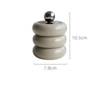 CeramiLux Creatieve Keramische Opbergpot met Deksel CeramiLux Creatieve Keramische Opbergpot met Deksel