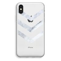 Marmeren pijlen: iPhone XS Transparant Hoesje