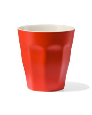 HEMA Mok 250ml Mirabeau aardewerk mat oranje (rood)