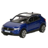 Modelauto/speelgoedauto Volkswagen T-Roc 2021 schaal 1:43/10 x 4 x 4 cm - Speelgoed auto's - thumbnail