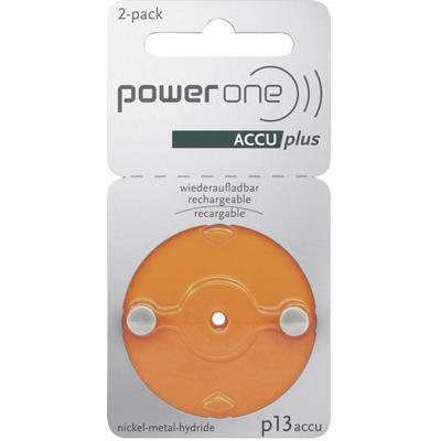 Powerone P13 Oplaadbare batterij voor hoortoestel ZA13 NiMH 28 mAh 1.2 V 2 stuk(s)
