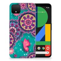 Google Pixel 4 XL | Hoesje maken | Cirkels en Vlinders Google Pixel 4 XL | Hoesje maken | Cirkels en Vlinders
