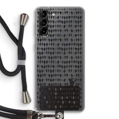 Crazy shapes: Samsung Galaxy S21 Plus Transparant Hoesje met koord