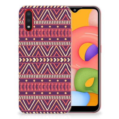 Samsung Galaxy A01 | TPU bumper | Aztec Paars