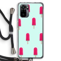 Waterijsje: Xiaomi Redmi Note 10 Pro Transparant Hoesje met koord