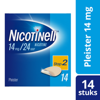 Nicotinell Pleisters 14 mg - voor stoppen met roken