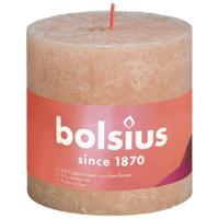 Bolsius Rustiek  Stompkaars Shine Collection 100/100 Misty Pink -Nevelig Roze - thumbnail