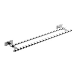 Dubbele Handdoekhouder Sapho OLYMP 55 cm Chroom Sapho