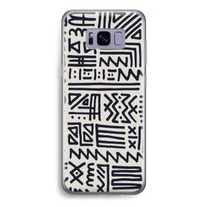 Marrakech print: Samsung Galaxy S8 Transparant Hoesje