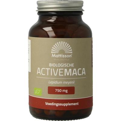 Mattisson Biologische Active maca 750mg bio