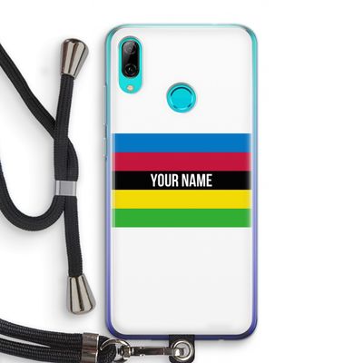 WK Wielrennen: Huawei P Smart (2019) Transparant Hoesje met koord