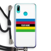 WK Wielrennen: Huawei P Smart (2019) Transparant Hoesje met koord