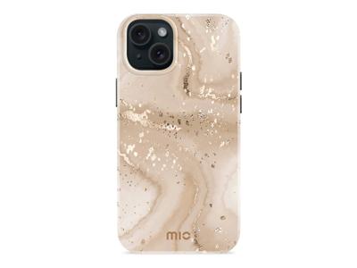 MIO by Mobilize MIO Gold Marble Magsafe Compatible for iPhone 14 Plus/15 Plus