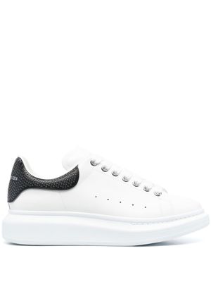 Alexander McQueen baskets Oversized - Blanc