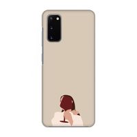 I drink wine: Volledig geprint Samsung Galaxy S20 Hoesje I drink wine: Volledig geprint Samsung Galaxy S20 Hoesje