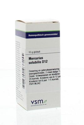 VSM Mercurius solubilis D12 (10 gr)