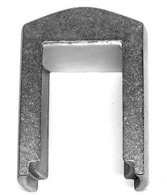 Tioga voorvork verwijderaar 8 x 5,5 x 2,5 cm staal zilver