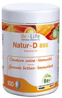 Be-Life Natur-D 800 Capsules