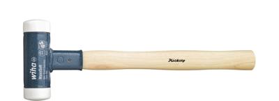 Wiha Kunststof hamer terugslagloos | zeer hard | met hickorysteel | rond-slagkop | 135 mm | 50 mm - 39012 - 39012