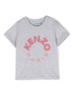 Kenzo Kids t-shirt à logo imprimé - Gris - thumbnail