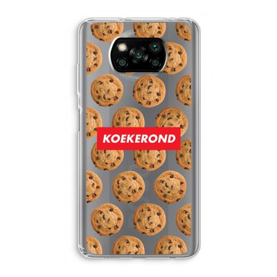 Koekerond: Xiaomi Poco X3 NFC Transparant Hoesje