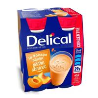 Delical Hp Hc Drank Geconc. Perzik Abrik. 4x200ml