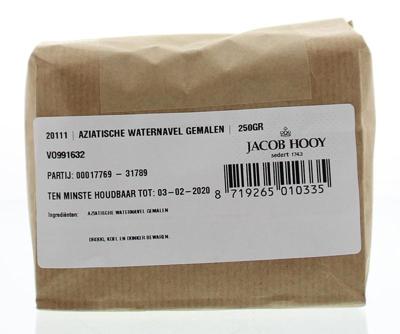 Jacob Hooy Aziatische waternavel gemalen 250 Gram
