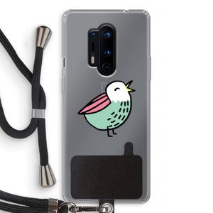 Birdy: OnePlus 8 Pro Transparant Hoesje met koord