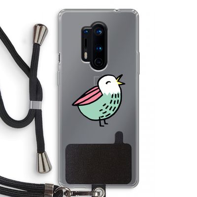 Birdy: OnePlus 8 Pro Transparant Hoesje met koord