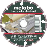 Metabo UP Professional 626873000 Diamanten doorslijpschijf 76 mm 1 stuk(s)