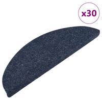 Trapmatten zelfklevend 30 st 56x17x3 cm blauw