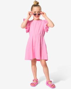 HEMA Kinderjurk Broderie Roze (roze)