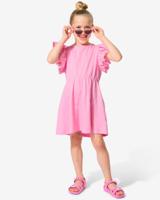 HEMA Kinderjurk Broderie Roze (roze)