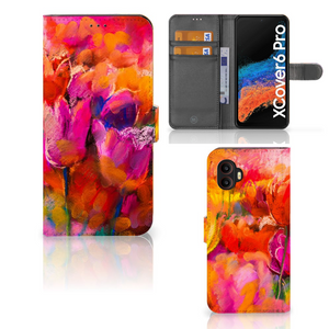 Hoesje Samsung Galaxy Xcover 6 Pro Tulips