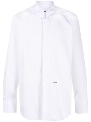 DSQUARED2 chemise en coton à logo imprimé - Blanc