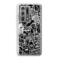 Vexx Black Mixtape: Huawei P40 Pro Plus Transparant Hoesje