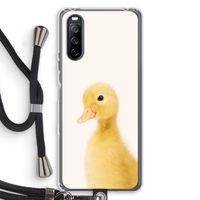 Duke: Sony Sony Xperia 10 III Transparant Hoesje met koord