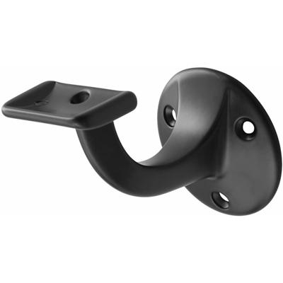 Hermeta 3502-70 leuninghouder vlak 65 mm zwart